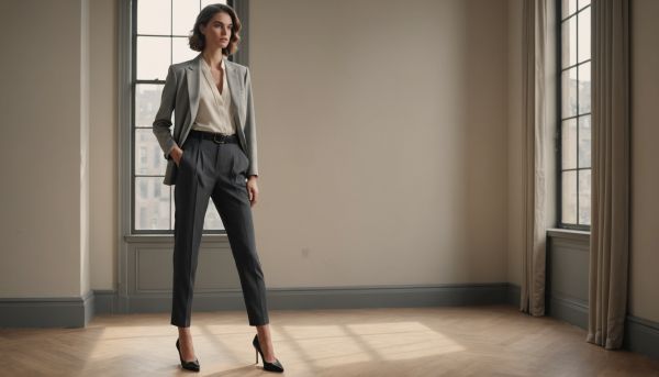 Comment porter le pantalon taille haute avec elegance