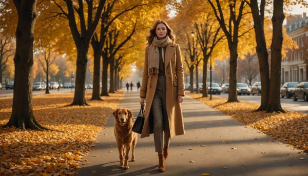 Comment s'habiller chic durant les journees fraiches d'automne
