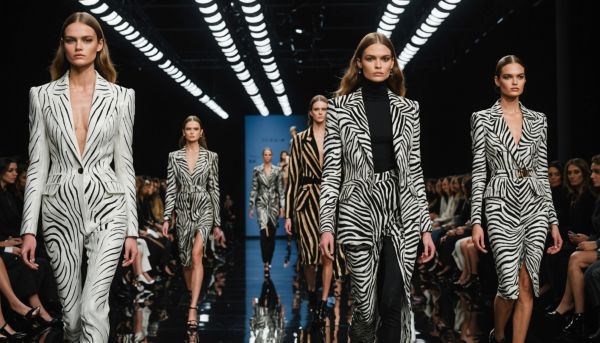 Imprimes animaliers et motifs audacieux sur les podiums